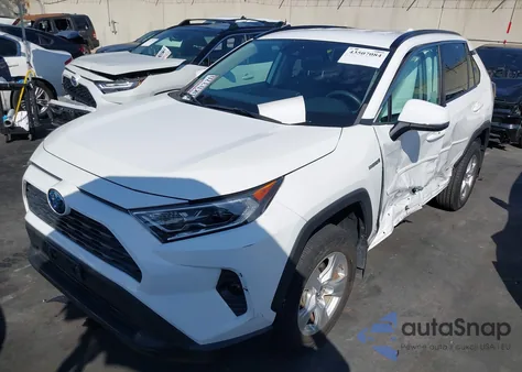 2020 Toyota Rav4 Hybrid Xle from USA, damaged, VIN 2T3RWRFV8LW095615
